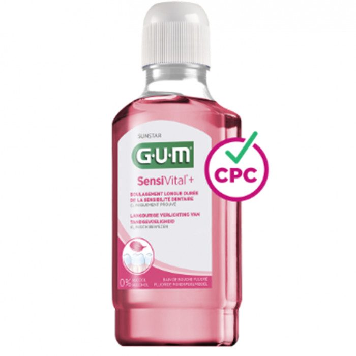 GUM BAIN DE BOUCHE SENSIVITAL + 300 ML REF 6081