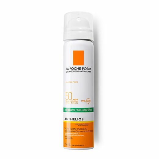 La Roche-Posay Anthelios Brume Solaire Invisible SPF50 Peau Mixte à Grasse | 75ml – Couleur naturelle et soin éclatant