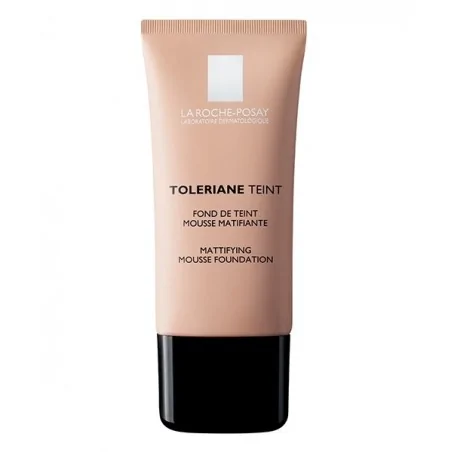 LA ROCHE-POSAY TOLERIANE FOND DE TEINT MOUSSE 30ml Teint Matifié - 01 – Couleur naturelle et soin éclatant