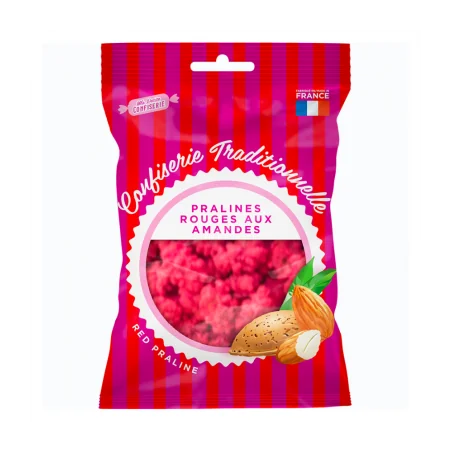 Ma petite confiserie Pralines Rouges aux Amandes 100 g – Couleur naturelle et soin éclatant