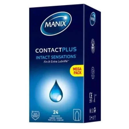 MANIX CONTACT 24 Préservatifs