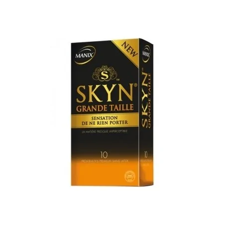 MANIX SKYN GRANDE TAILLE BOÎTE DE 10 PRÉSERVATIFS