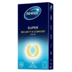 MANIX SUPER 6 PRÉSERVATIFS