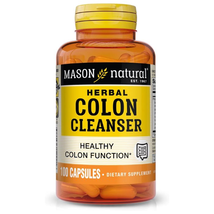MASON NATURAL HERBAL COLON CLEANSER 100 CAPSULES – Couleur naturelle et soin éclatant