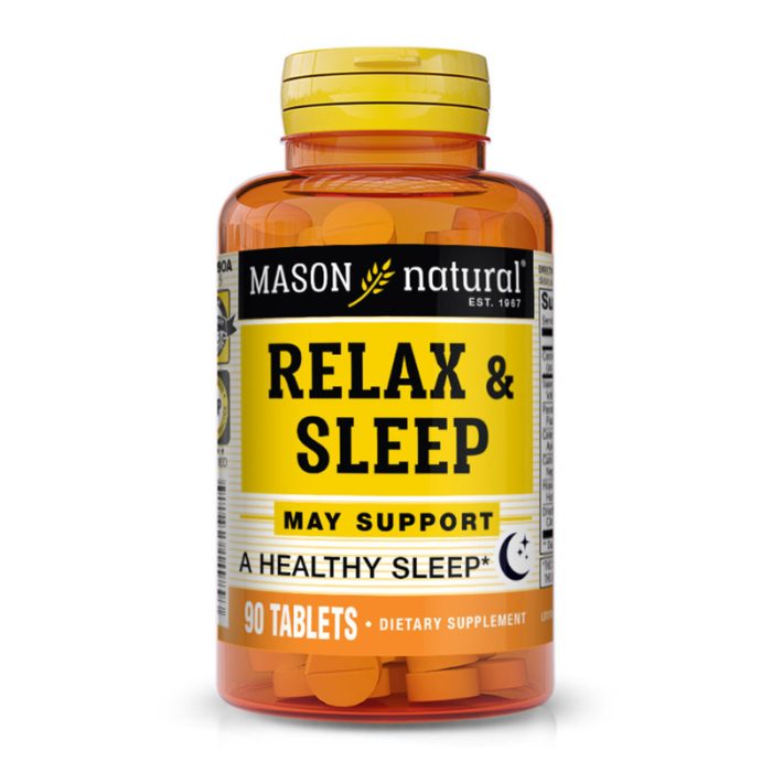 MASON NATURAL RELAX AND SLEEP 90 COMPRIMES – Couleur naturelle et soin éclatant