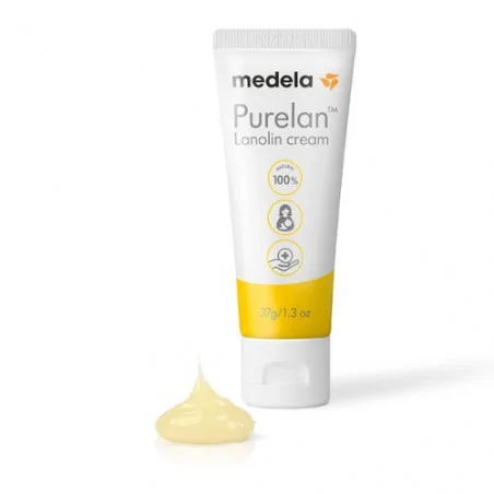 MEDELA Crème Pour Mamelons PureLan 37ml – Couleur naturelle et soin éclatant