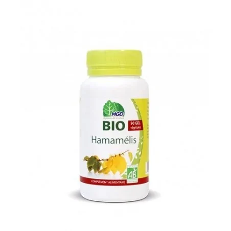 MGD NATURE bio hamamélis 90 gelules – Couleur naturelle et soin éclatant