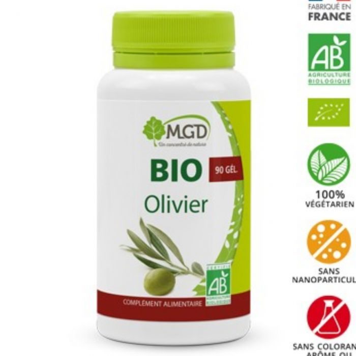 MGD OLIVIER BIO 90 GELULES – Couleur naturelle et soin éclatant