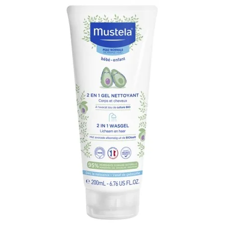 MUSTELA GEL NETTOYANT 2 EN 1 200ml Cheveux Et Corps