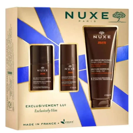 NUXE Coffret Exclusivement Lui – Couleur naturelle et soin éclatant