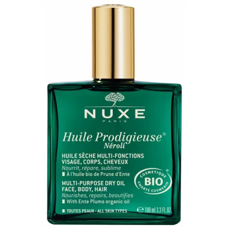 Nuxe Huile Prodigieuse Neroli 100ml – Couleur naturelle et soin éclatant