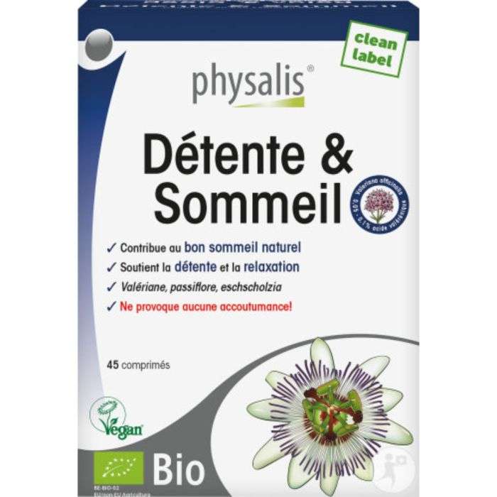 PHYSALIS DETENTE ET SOMMEIL 45 COMPRIMES – Couleur naturelle et soin éclatant
