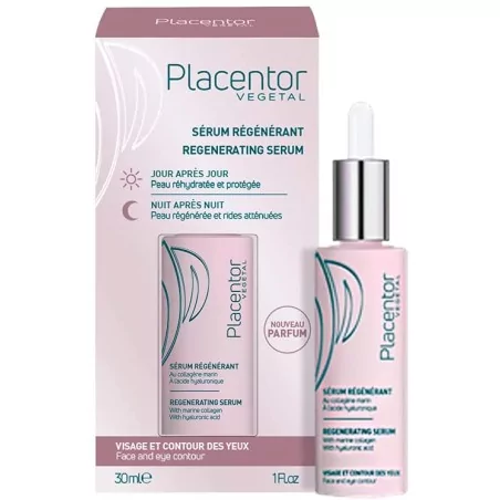 PLACENTOR VEGETAL SÉRUM RÉGÉNÉRANT VISAGE & CONTOUR DES YEUX 30 ML