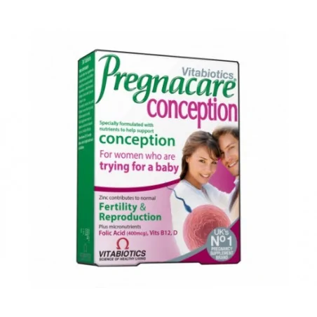 Pregnacare Conception 30 comprimés – Couleur naturelle et soin éclatant