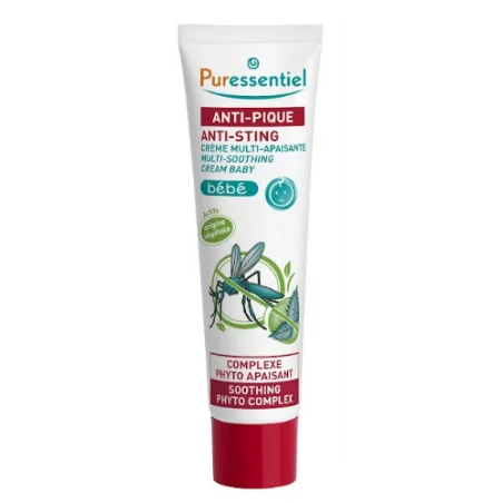 PURESSENTIEL ANTI PIQUE CRÈME MULTI-APAISANTE BEBE 30ML