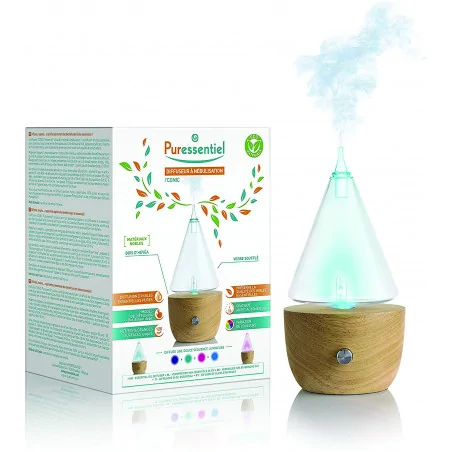 PURESSENTIEL DIFFUSEUR HE NEBULATION ICONIQUE BOIS