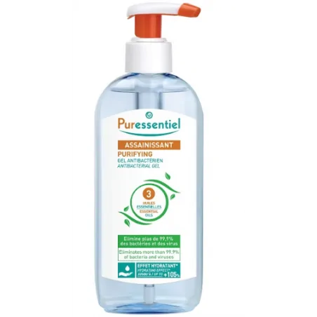 Puressentiel Gel antibactérien assainissant 3 HE -250ml
