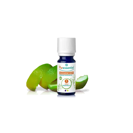 PURESSENTIEL HUILE ESSENTIELLE MANDARINE VERTE BIO 10ML