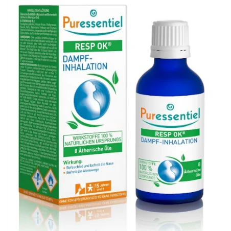 PURESSENTIEL RESPIRATOIRE INHALATION HUMIDE 8 HE FL 50ML