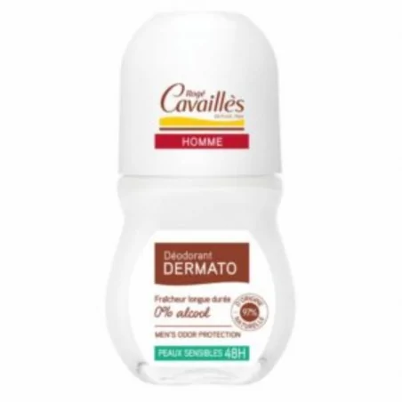 ROGE CAVAILLES DEODORANT DERMATO HOMME 48 H PEAUX SENSIBLES 50ML – Couleur naturelle et soin éclatant