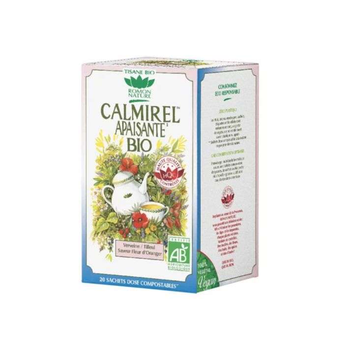 ROMON CALMIREL APAISANTE BIO 20 SACHETS – Couleur naturelle et soin éclatant