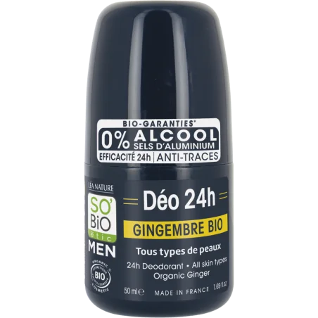 SO BIO DEODORANT MEN GINGEMBRE 50ML