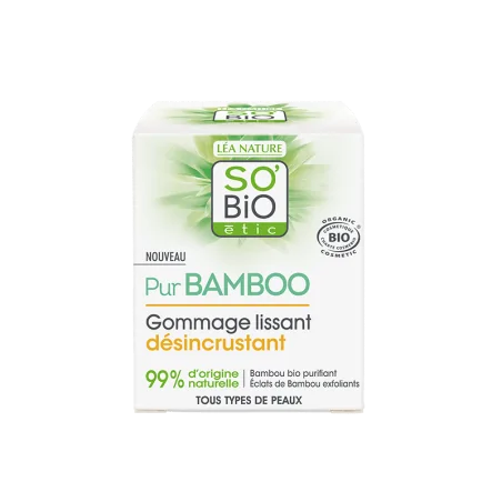 SO BIO GOMMAGE LISSANT DESINCRUSTANT BAMBOO 50 ML