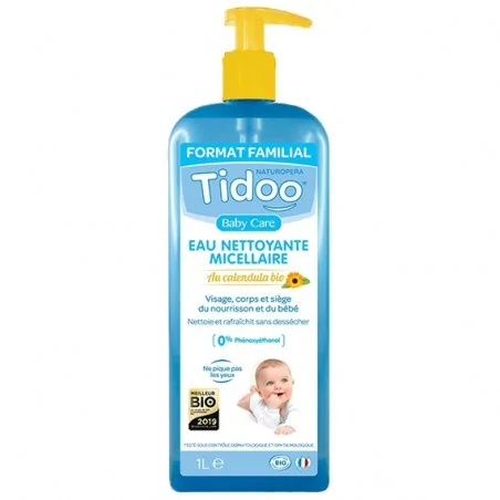 Tidoo Eau Nettoyante Micellaire au Calendula 1l