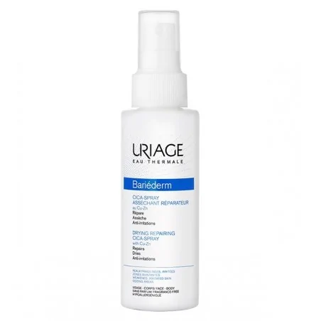 URIAGE BARIEDERM CICA-SPRAY ASSECHANT REPARATEUR PEAUX FRAGILISEES 100ML – Couleur naturelle et soin éclatant
