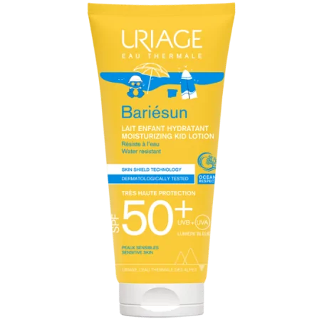 URIAGE BARIESUN ENFANTS LAIT SPF50+ 100ML – Couleur naturelle et soin éclatant