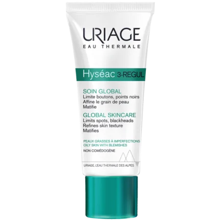 URIAGE HYSEAC 3-REGUL SOIN GLOBAL 40 ML – Couleur naturelle et soin éclatant