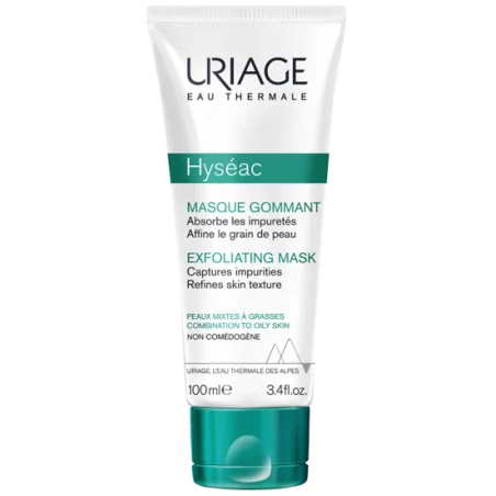 URIAGE Hyséac MASQUE GOMMANT 100ml – Couleur naturelle et soin éclatant