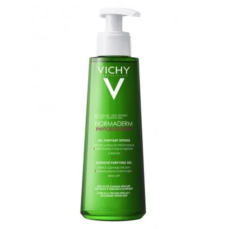 VICHY NORMADERM PHYTOSOLUTION GEL NETTOYANT PURIFIANT 400ml – Couleur naturelle et soin éclatant