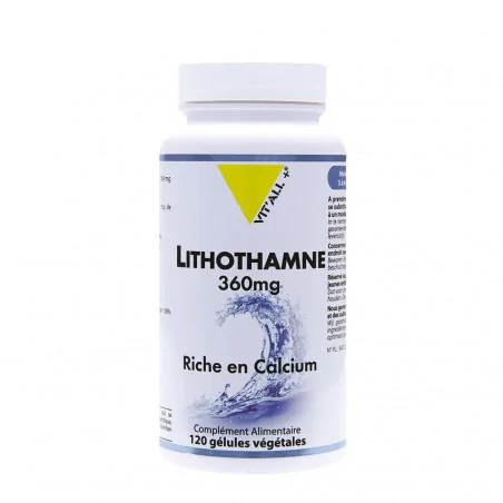 VITâALL+ Lithothamne 360Mg 120 GĂ©lules â Couleur naturelle et soin Ă©clatant