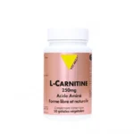 VIT’ALL+ L-CARNITINE 250MG / 50 GELULES – Couleur naturelle et soin éclatant